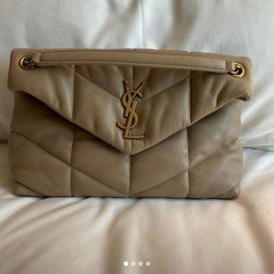 Authentic Saint Laurent Loulou puffer bag